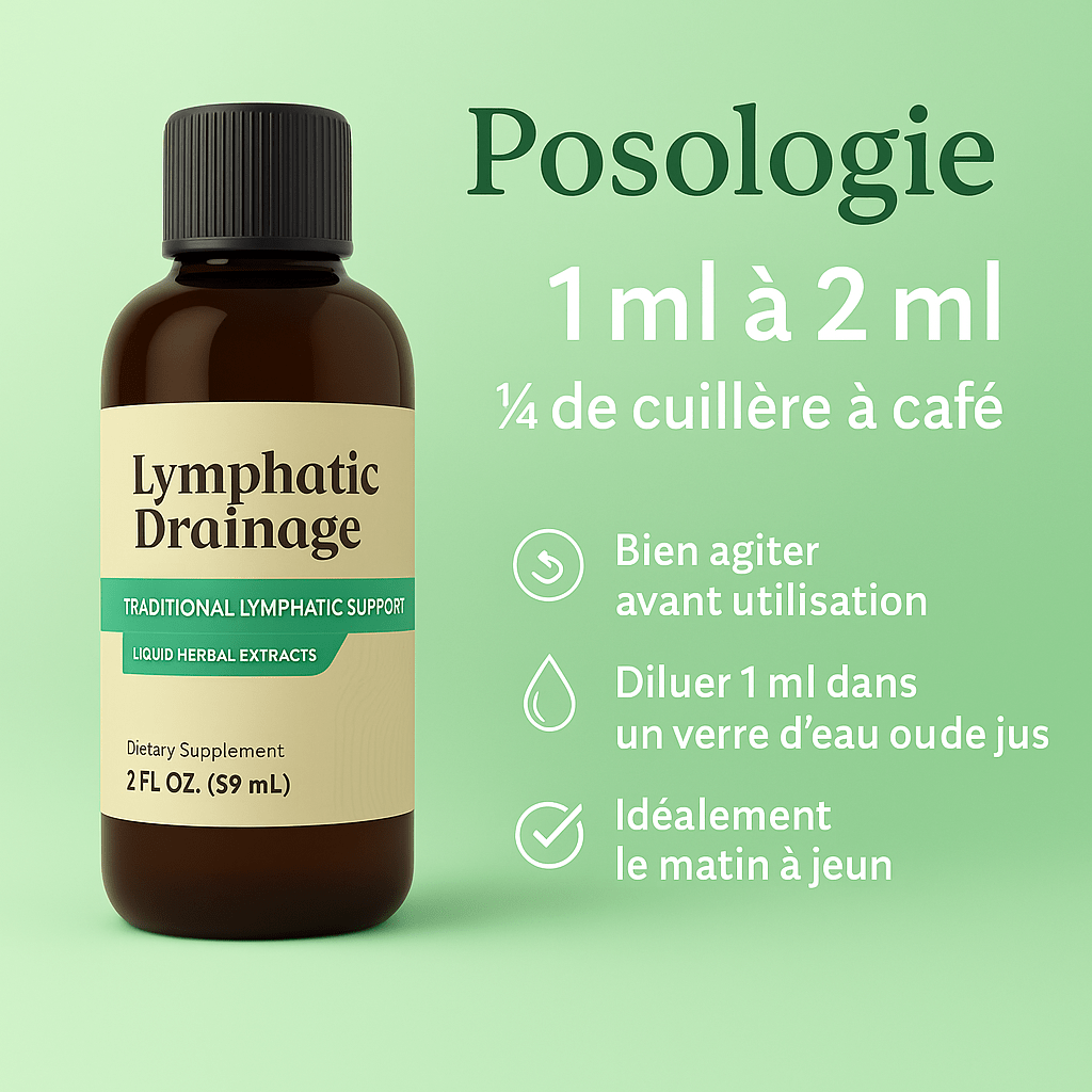 Drainage Lymphatique Liquide - Visage Affiné, Jambes Légères, Ventre Plat - Drainage