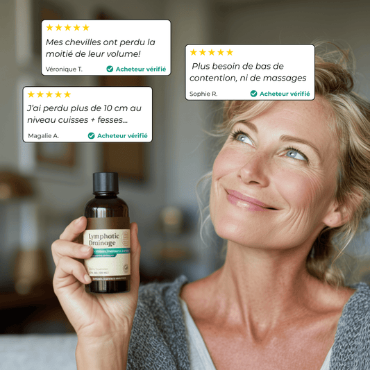 Drainage Lymphatique Liquide - Visage Affiné, Jambes Légères, Ventre Plat - DermaGlow