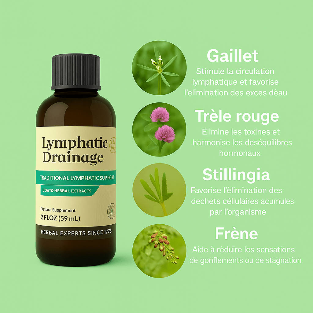 Drainage Lymphatique Liquide - Visage Affiné, Jambes Légères, Ventre Plat - Drainage
